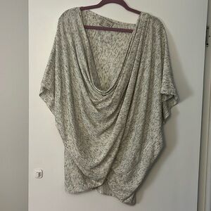 Anthropologie drapey sweater poncho